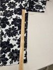 Geoffrey Beene Women's Black White Capri Pants Floral Print Stretch Zip — photo 2