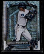 2025 Bowman Chrome #BCP-156 Andrew Salas Prospects Mojo