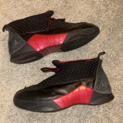 Jordan Shoes Mens Size 10 Black Red Air Jordan 15 Retro Countdown Pack Sneaker Jordan 15/8 Retro  main image 4