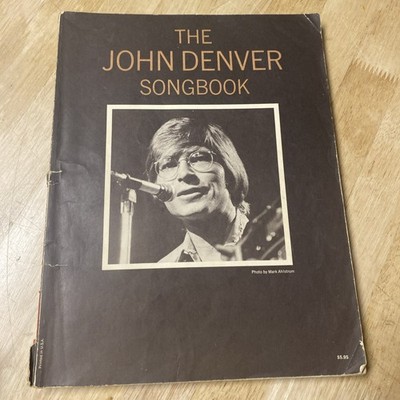 Vintage John Denver Song Book Take Me Home Leaving On Jet Plane