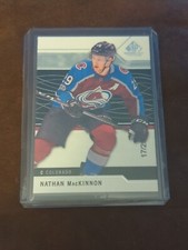 2018-19 Upper Deck SP Game Used Nathan MacKinnon 17/29 Colorado Avalanche