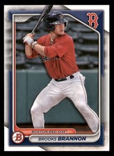 Brooks Brannon 2024 Bowman #BP-95 Prospects Boston Red Sox