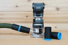 27mm Hose Adapter for FLEX 24v Router, Compatible with Festool 27mm Hose