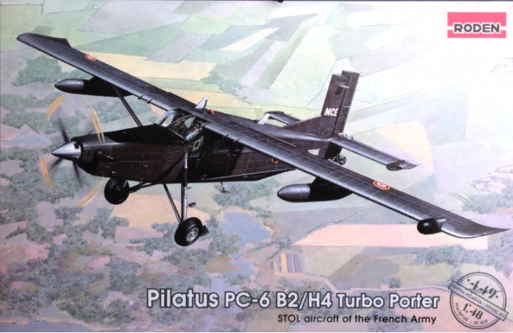 Roden 449 Pilatus PC B2 H4 Turbo 1/48 scale model