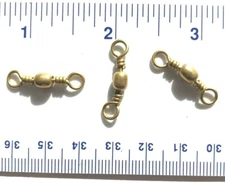 100 Super Strong GT Brass Barrel Swivels size 3 (79 lb test)