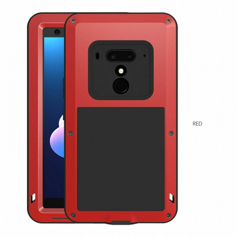 Funda protectora de plástico a prueba de golpes impermeable para teléfono HTC A9 U12+ Oppo R15 Foto 3 de 4