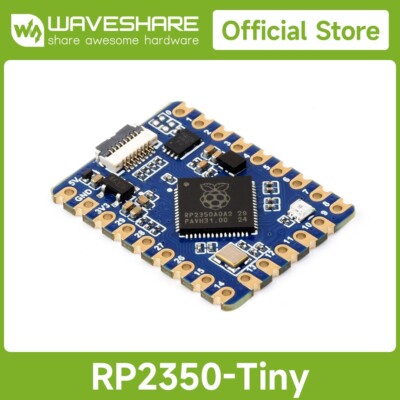Waveshare RP2350-Tiny Development Board Raspberry Pi Microcontroller RP2350A
