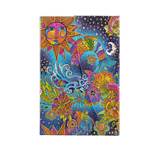 Celestial Magic (Whimsical Creations) Mini Unlined Hardback Journal (Wrap