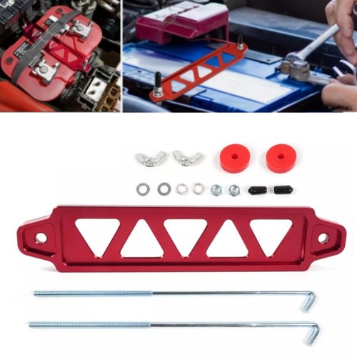 Battery Hold Down Set Aluminum Alloy Battery Tie Down Bracket with 10 inch Bolts - Bild 10 von 10