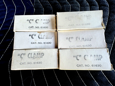 C “ Clamp, Cat # 61630 Steel / Chrome, Multi Purpose | eBay