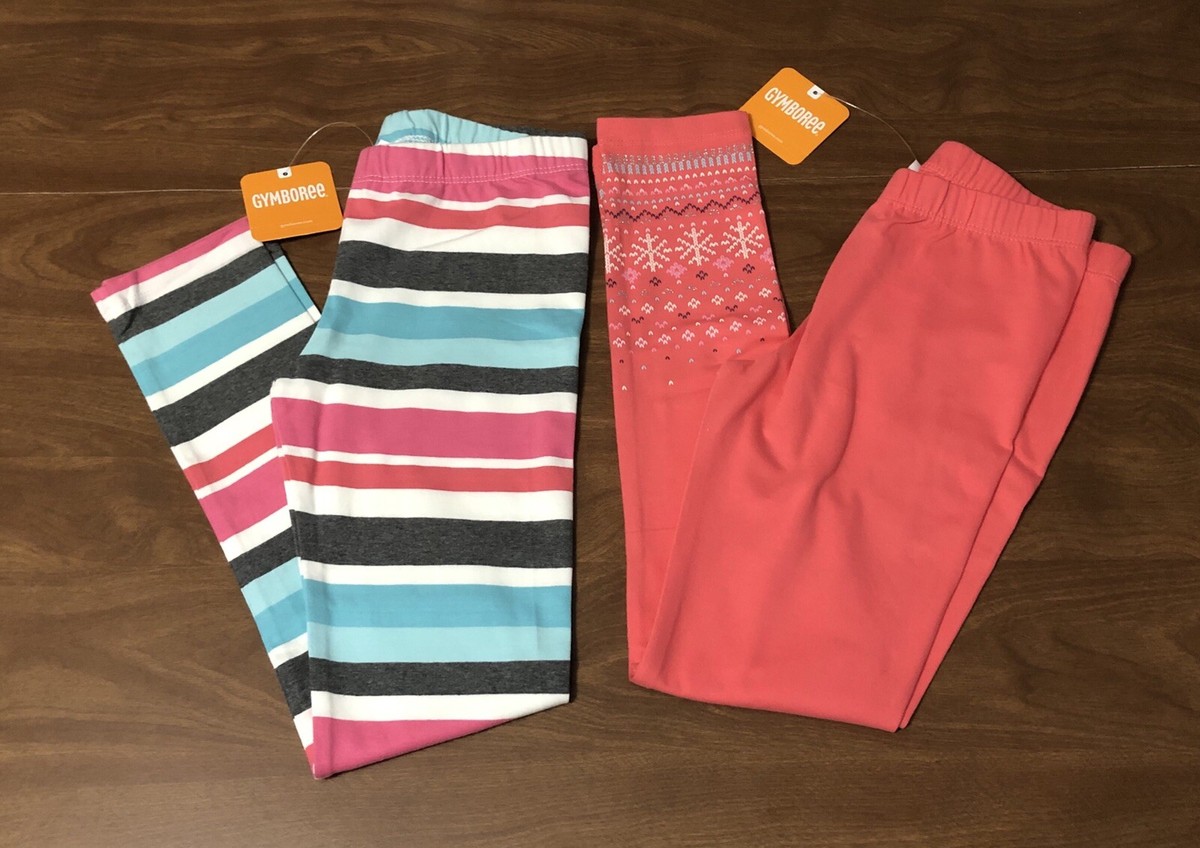 2 Paires De Leggings Gymboree Pour Filles - Tailles 7/8 Et 10/12