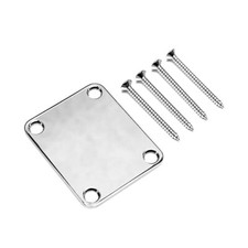NEW Gotoh Neck Joint Plate w/ Screws Fit Fender CHROME NBS3