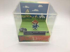 Dragon Warrior Dragon Quest Slime Encounter Shadow Box Diorama Cube Nintendo NES