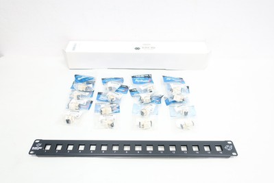 Black Box Gigastation2 JPMT1016A High Density 16-port Multimedia Patch Panel 1ru