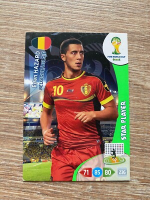 Panini Adrenalyn XL World Cup 2014 - 32 - Eden Hazard - Star Player