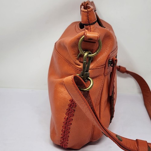 The Sak Ashland Umhängetasche orange Leder mit abnehmbarem Riemen - Bild 10 von 11