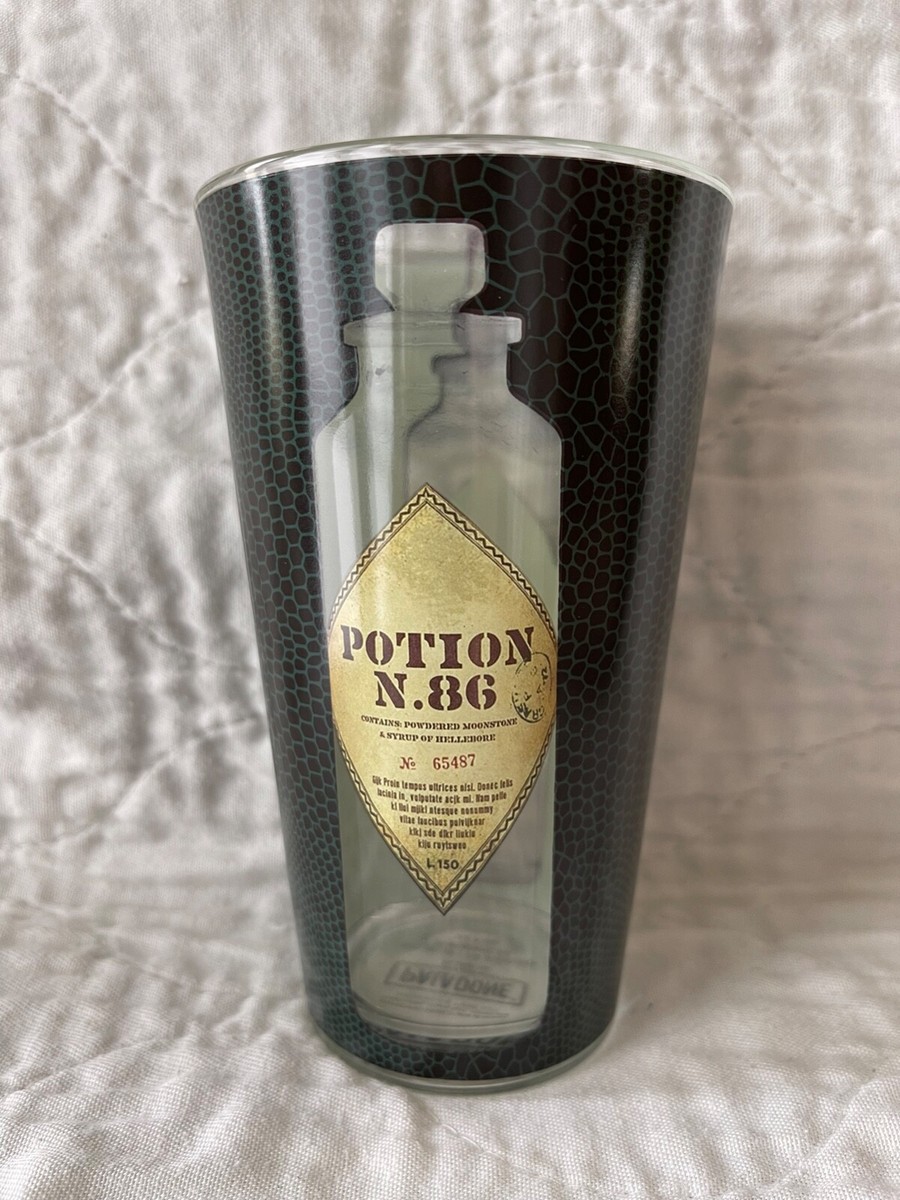 Harry Potter Water Glass Potion N.86 Transparent Potion Bottle 