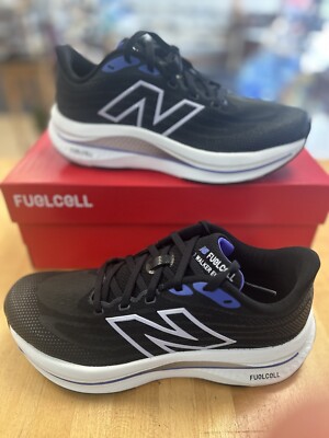 Size 9 - New Balance FuelCell Walker Elite Black Electric Indigo W