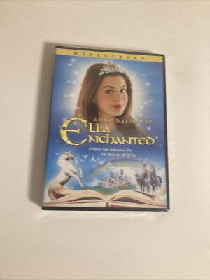 Ella Enchanted DVD Widescreen Anne Hathaway 2004 Movie (NEW/SEALED)