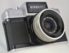 Vintage Antique SLR Camera NIKKOREX Nice Glass