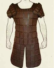 Real Leather Body Armour Leather Brigandine Armor larp Reenactment Cosplay SCA