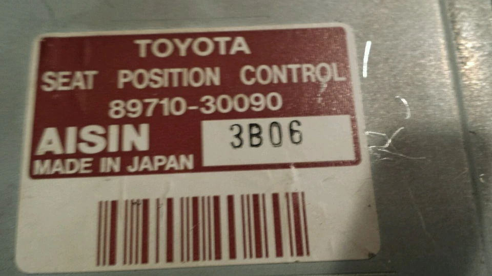 1998-05 LEXUS 89710-30090 GS300 GS400GS430 DRIVER SEAT POSITION CONTROL OEM - Image 2 of 4