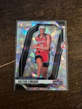 2024 Panini Prizm WNBA Aaliyah Edwards Washington Mystics RC Cracked Ice
