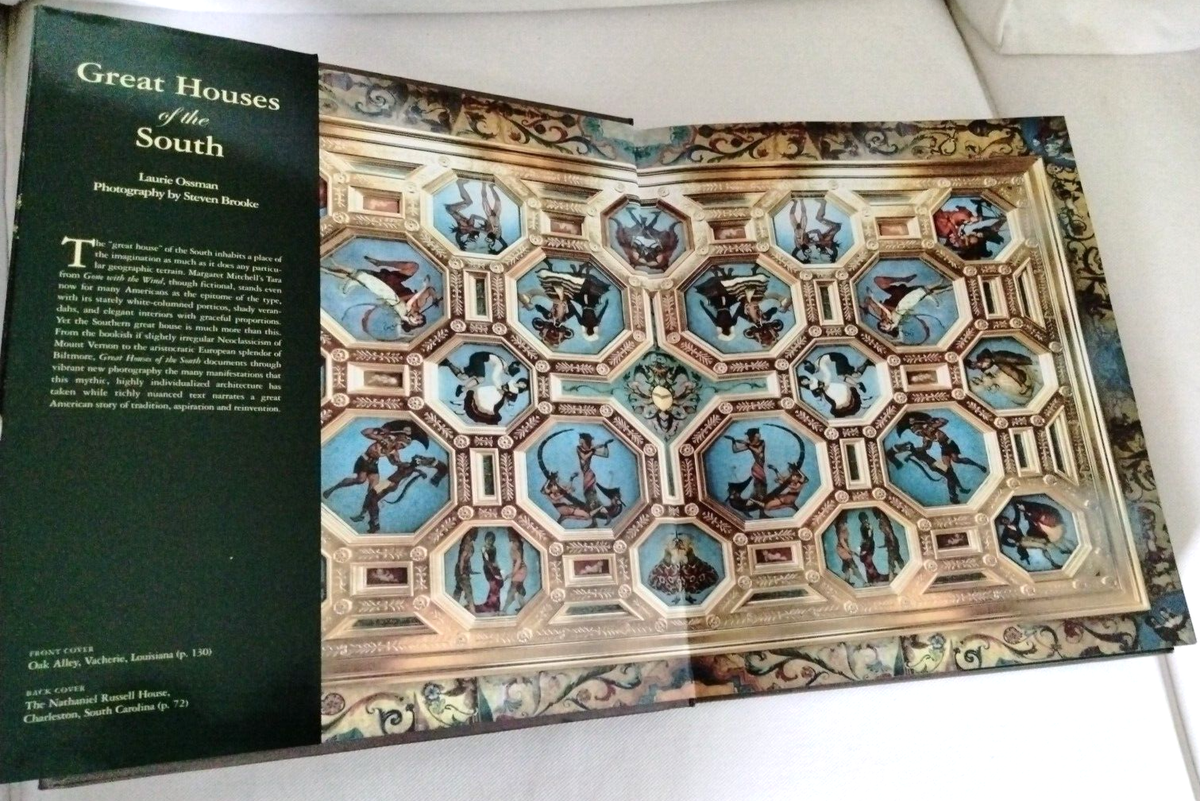 Great Houses of the South by Laurie Ossman Hardcover w/ Dustjacket