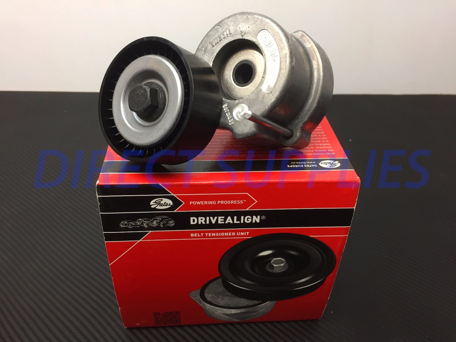 T39174 NEW GATES ALTERNATOR FAN BELT DRIVEALIGN TENSIONER PULLEY