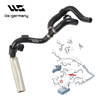 Kühlwasserschlauch für VOLKSWAGEN AMAROK 2.0 TDI / BiTDI 2H0122157AG-2H0122157AJ