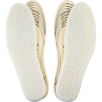 Fleece Thermal Shoe Insoles Unisex Warm Winter Comfy Feet Welli/Boots Inner Sole
