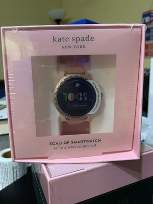 kate spade new york scallop touchscreen smartwatch