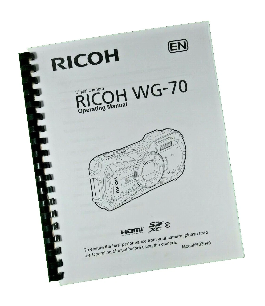 Camera Manuals for Ricoh
