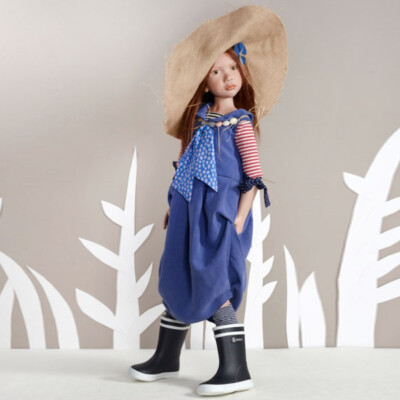 Alba, a Artist Doll from the 2015 Zwergnase Collection
