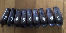  9 Golf Club Covers For Irons Plastic 2,3,4,5,6,8,9,w,s