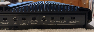 Old School Alpine 3566 Sound Quality 6 Channel Amp Made in Japan