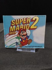 Nintendo NES - Super Mario Bros. 2 Instruction Booklet Manual Only - Authentic