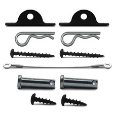 Heavy Duty Furniture Anti-Tip Kit Anchor for Large Objects Supports 400 lbs