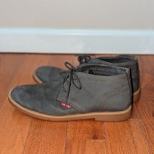 Levi's Para Hombre Talla 9 Gris Clima Sonoma Cera Chukka Bota Zapatos Tenis