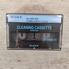 SONY V8-6CLHSP Hi8 Video8 8mm Head Cleaner Cleaning Cassette Tape for CAMCORDERS