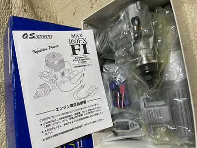 OS Engine MAX 160 FX-FI Fuel Injected Engine 19270 Japan RC Airplane Motor
