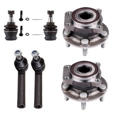 6x For 2005-2014 Subaru Outback Front Ball Joint Tie Rod End Wheel Bearning Hub