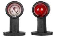2X Positionsleuchte 12V E9 Begrenzungsleuchten Umrissleuchten LKW AnhäNger