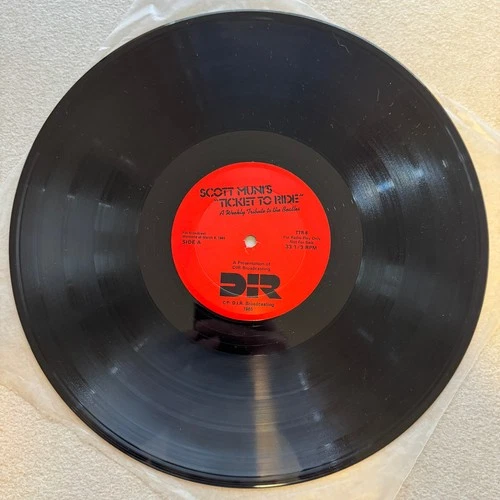Scott Muni's Ticket to Ride Beatles Tribute Radio Show 2 LP March 8, 1985