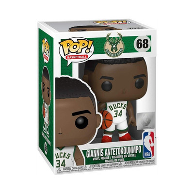 Funko Pop! NBA Basketball Giannis Antetokounmpo Milwaukee Bucks Vinylfigur #68