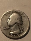 1943 WASHINGTON QUARTER    N510