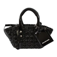BALENCIAGA 2WAY handbag Bistro XXS Basket Bag...