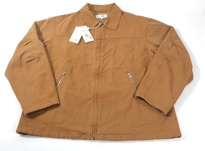 MM6 Maison Margiela Canvas Numeral Work Jacket Brown/Tan Men's