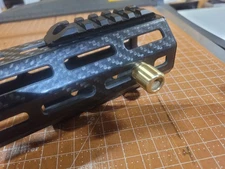 M  LOK Sling Swivel Mount Hub - Heavy Duty QD Cup Polished Solid Brass