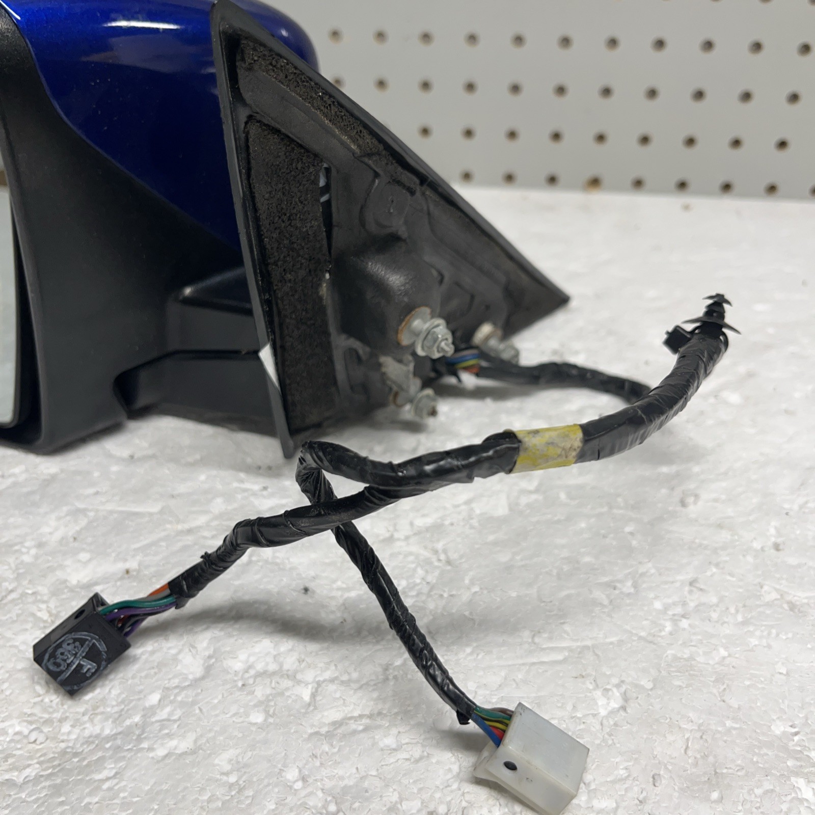2017-2020 MASERATI GHIBLI FRONT LEFT SIDE DOOR REAR VIEW MIRROR OEM BLUE (7792)